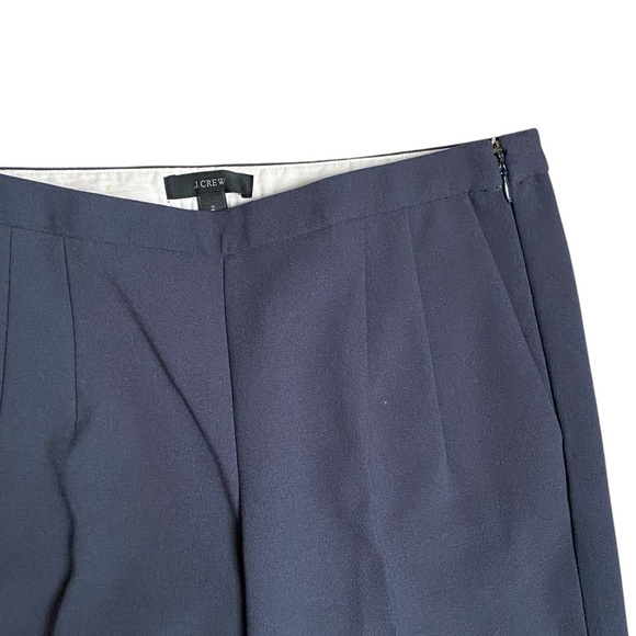 J.Crew Bonded Crepe Ankle Pants Gray Size 2 | Tailored Workwear Trousers - Picture 5 of 11